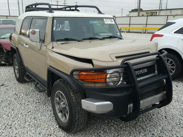 JTEBU4BF2DK168489 - 2013 TOYOTA FJ CRUISER BROWN photo 1