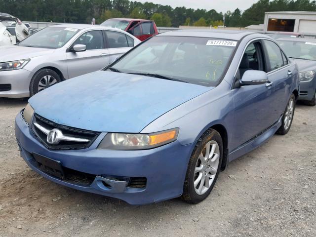 JH4CL96816C000830 - 2006 ACURA TSX BLUE photo 2