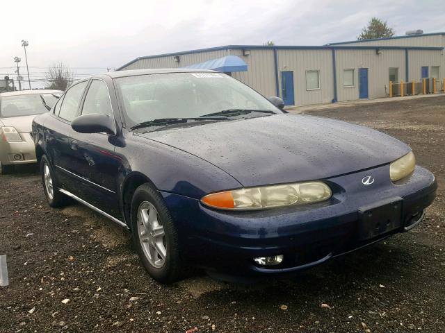 1G3NL52F84C187617 - 2004 OLDSMOBILE ALERO GL BLUE photo 1