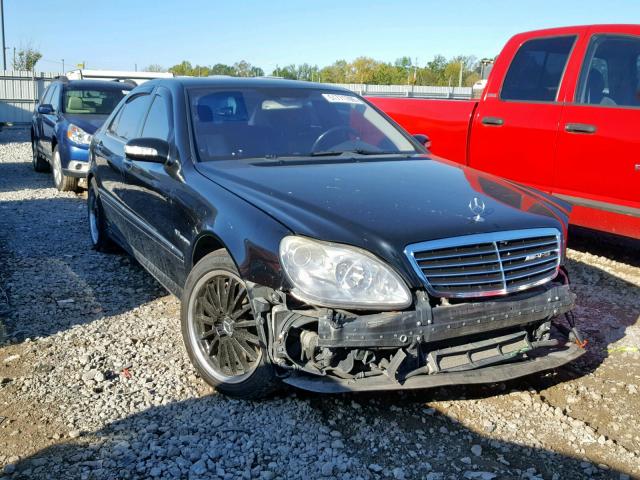 WDBNG74J85A445762 - 2005 MERCEDES-BENZ S 55 AMG BLACK photo 1