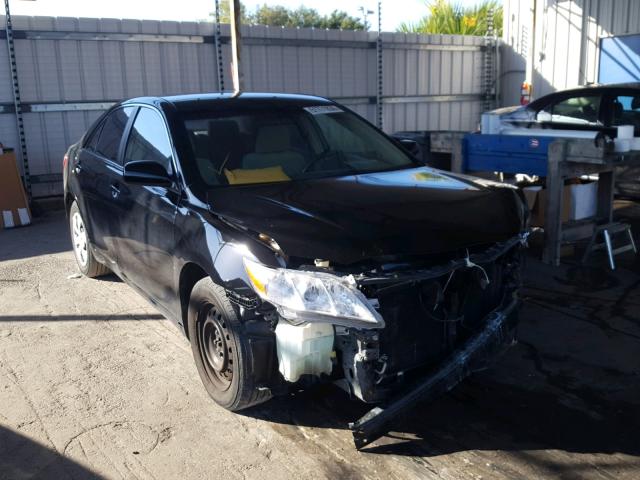 4T1BE46K19U826593 - 2009 TOYOTA CAMRY BASE BLACK photo 1