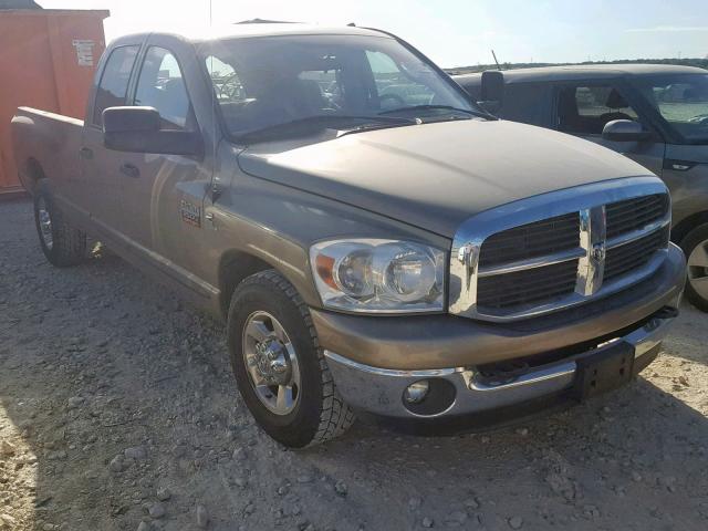 3D7KR28A47G773346 - 2007 DODGE RAM 2500 S Բեժ լուսանկար 1
