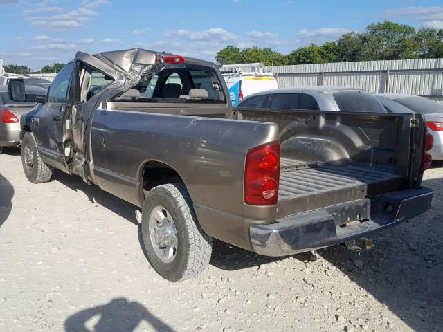 3D7KR28A47G773346 - 2007 DODGE RAM 2500 S Բեժ լուսանկար 3