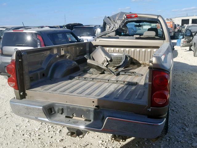 3D7KR28A47G773346 - 2007 DODGE RAM 2500 S Բեժ լուսանկար 9