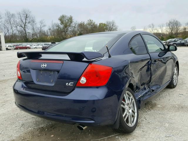 JTKDE177960108291 - 2006 TOYOTA SCION TC 蓝色 照片 4