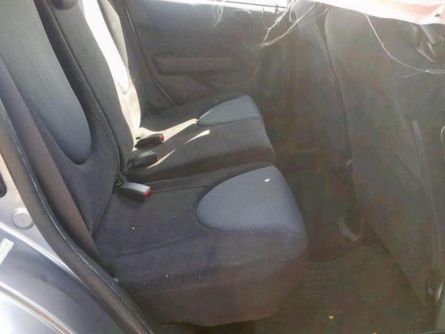 JHMGD386X7S016491 - 2007 HONDA FIT S 银色 照片 6