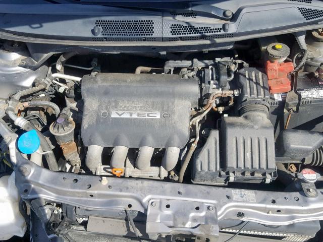 JHMGD386X7S016491 - 2007 HONDA FIT S 银色 照片 7