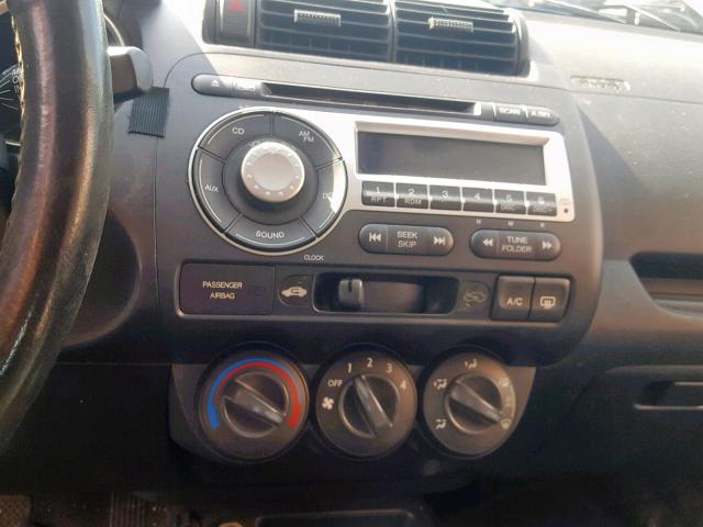 JHMGD386X7S016491 - 2007 HONDA FIT S 银色 照片 9