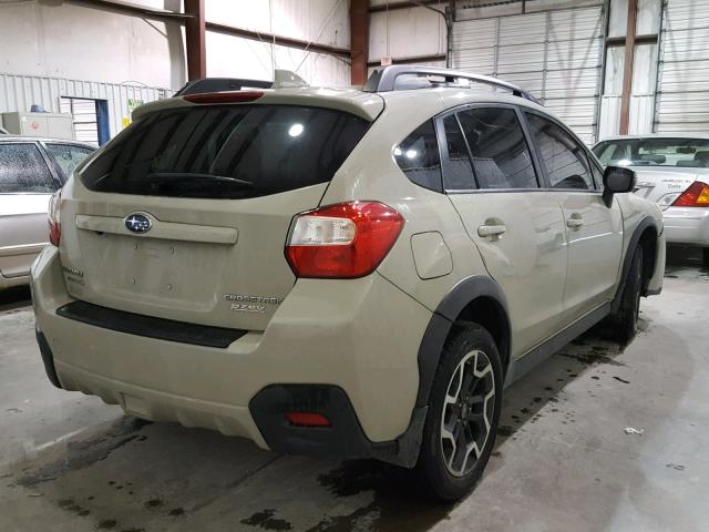 JF2GPANCXH8261234 - 2017 SUBARU CROSSTREK TAN photo 4