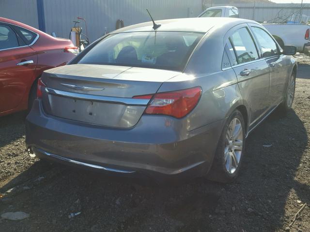 1C3BC1FB6BN618867 - 2011 CHRYSLER 200 TOURIN GRAY photo 4