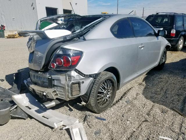 JTKDE167990276230 - 2009 TOYOTA SCION TC ვერცხლისფერი ფოტო 4