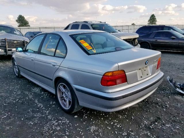 WBADN5348YGC93910 - 2000 BMW 540 I SILVER photo 3