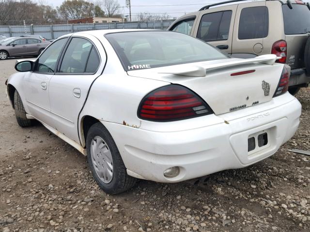 1G2NF52E44C253065 - 2004 PONTIAC GRAND AM S WHITE photo 3