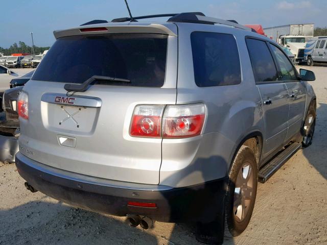 1GKKRPED5CJ208588 - 2012 GMC ACADIA SLE SILVER photo 4