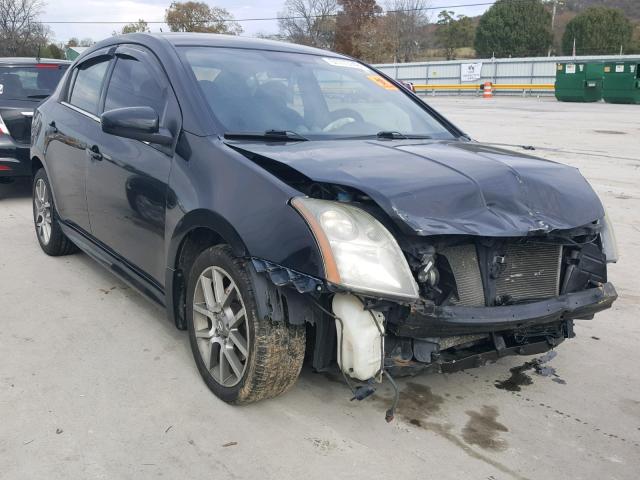 3N1BB61E18L611284 - 2008 NISSAN SENTRA SE- BLACK photo 1