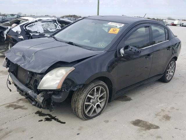 3N1BB61E18L611284 - 2008 NISSAN SENTRA SE- BLACK photo 2