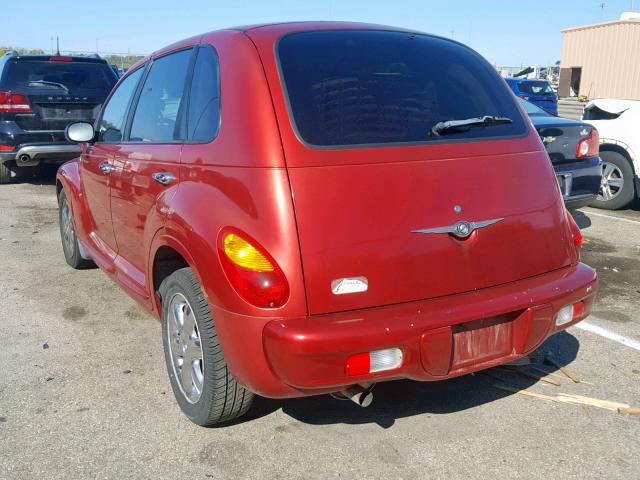 3C8FY68B23T576402 - 2003 CHRYSLER PT CRUISER RED photo 3