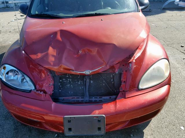 3C8FY68B23T576402 - 2003 CHRYSLER PT CRUISER RED photo 9