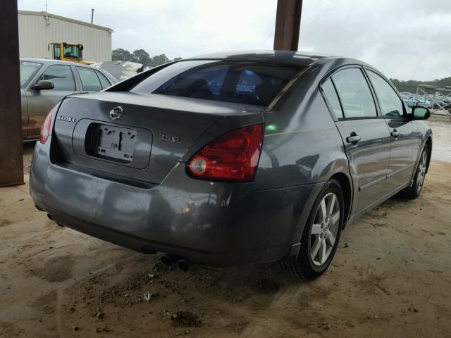 1N4BA41E25C826366 - 2005 NISSAN MAXIMA SE GRAY photo 4