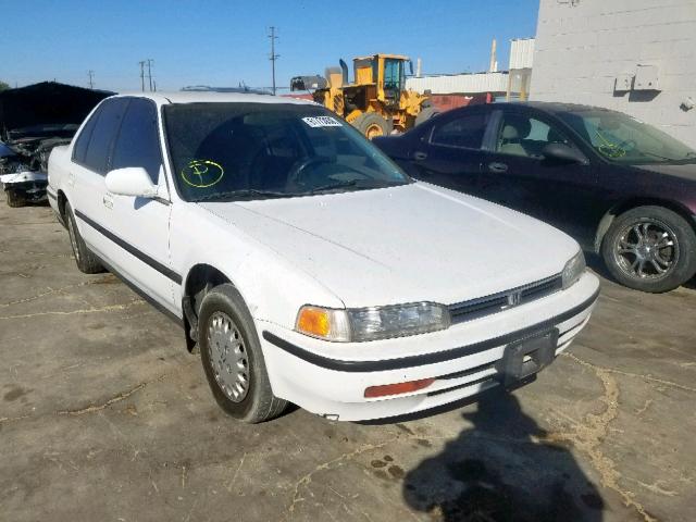 JHMCB7659NC059068 - 1992 HONDA ACCORD LX WHITE photo 1