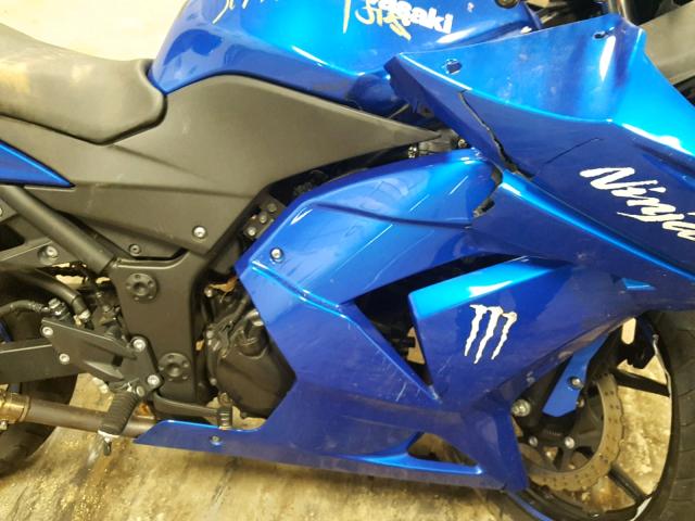 JKAEXMJ1X8DA12786 - 2008 KAWASAKI EX250 J BLUE photo 7