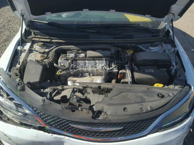 1C3CCCAB3FN584674 - 2015 CHRYSLER 200 LIMITE WHITE photo 7