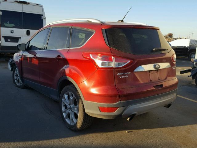 1FMCU9J91EUD74146 - 2014 FORD ESCAPE TIT RED photo 3