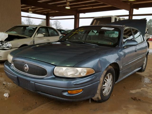 1G4HP54K42U245186 - 2002 BUICK LESABRE CU BLUE photo 2