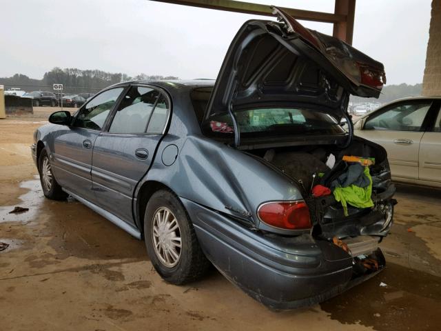 1G4HP54K42U245186 - 2002 BUICK LESABRE CU BLUE photo 3