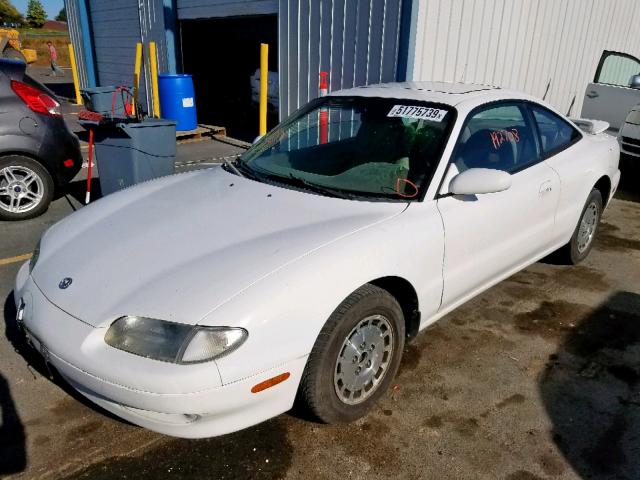 1YVGE31C4T5512260 - 1996 MAZDA MX-6 BASE WHITE photo 2