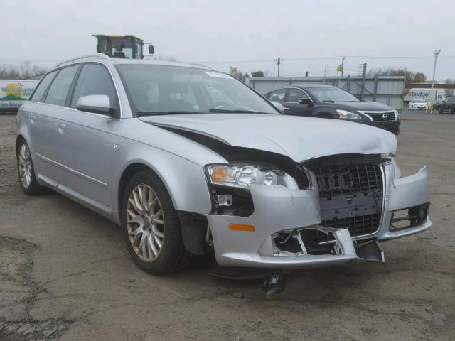 WAUKF78E48A167612 - 2008 AUDI A4 2.0T AV SILVER photo 1