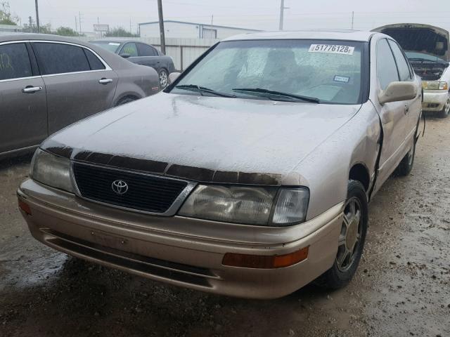 4T1BF12B7TU083916 - 1996 TOYOTA AVALON XL TAN photo 2