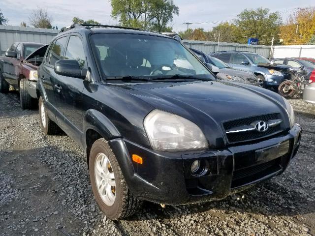 KM8JN72D47U531201 - 2007 HYUNDAI TUCSON SE BLACK photo 1