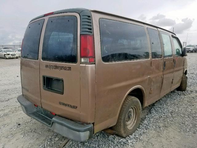 1GNFG15W2Y1103295 - 2000 CHEVROLET EXPRESS G1 BEIGE photo 4