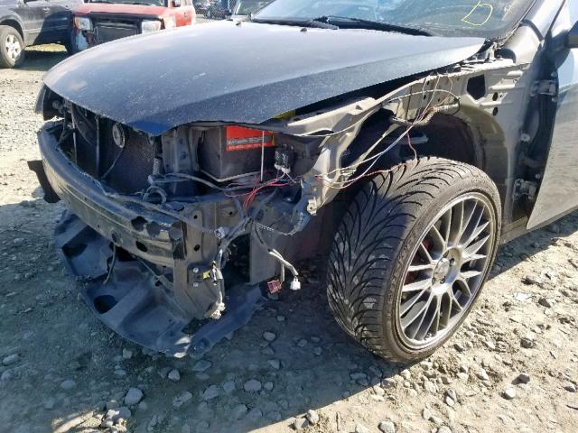 JTKDE177460101166 - 2006 TOYOTA SCION TC შავი ფოტო 9