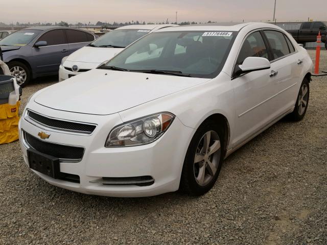 1G1ZC5E06CF160835 - 2012 CHEVROLET MALIBU 1LT 白色 照片 2