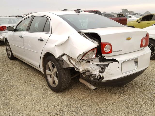 1G1ZC5E06CF160835 - 2012 CHEVROLET MALIBU 1LT 白色 照片 3