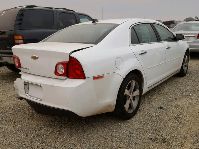 1G1ZC5E06CF160835 - 2012 CHEVROLET MALIBU 1LT 白色 照片 4