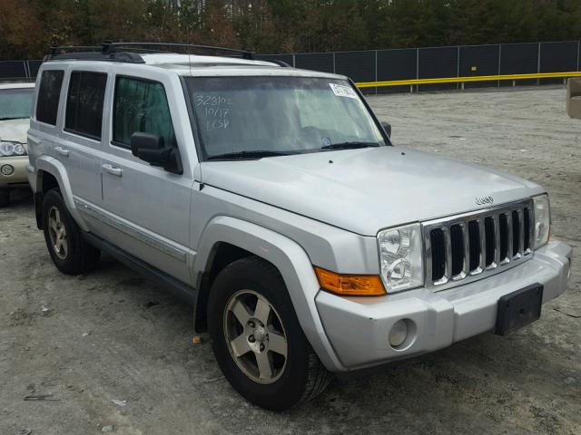 1J4RG4GK9AC156954 - 2010 JEEP COMMANDER SILVER photo 1