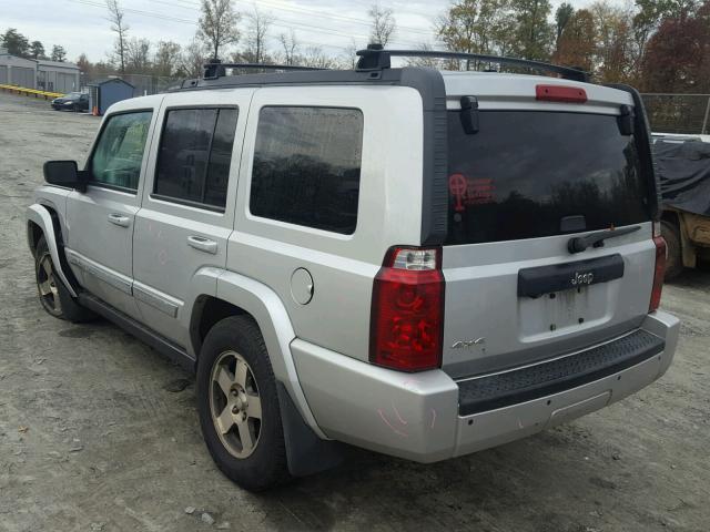 1J4RG4GK9AC156954 - 2010 JEEP COMMANDER SILVER photo 3