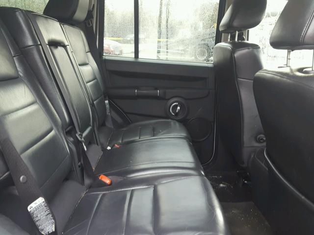 1J4RG4GK9AC156954 - 2010 JEEP COMMANDER SILVER photo 6