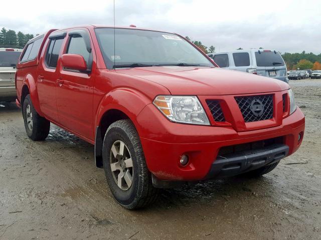 1N6AD07W59C408408 - 2009 NISSAN FRONTIER C RED photo 1