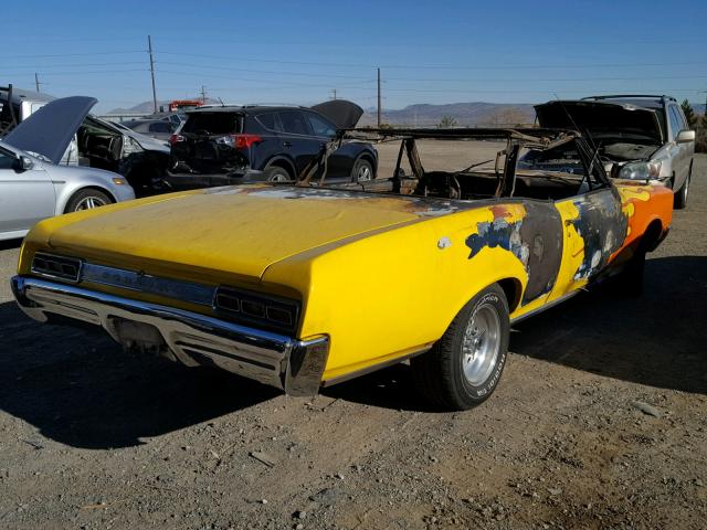 237676K115168 - 1966 PONTIAC LEMANS YELLOW photo 4