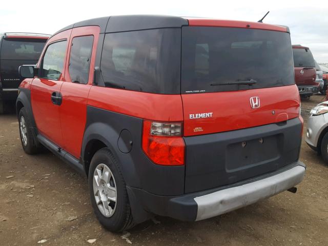 5J6YH28306L019543 - 2006 HONDA ELEMENT LX RED photo 3