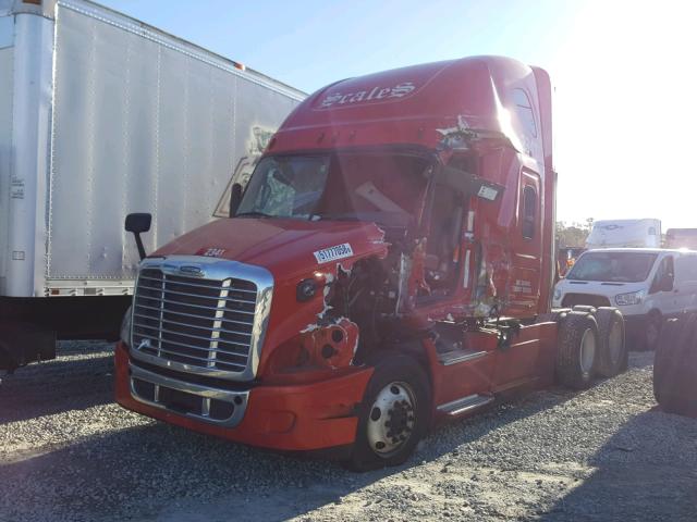 1FUJGHDV1GLGR6859 - 2016 FREIGHTLINER CASCADIA 1 RED photo 2