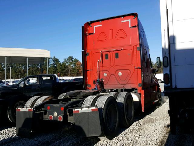 1FUJGHDV1GLGR6859 - 2016 FREIGHTLINER CASCADIA 1 RED photo 4