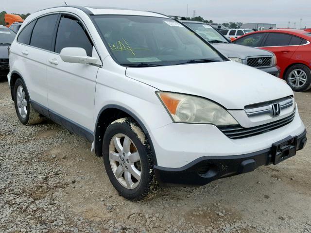 JHLRE38758C021175 - 2008 HONDA CR-V EXL WHITE photo 1