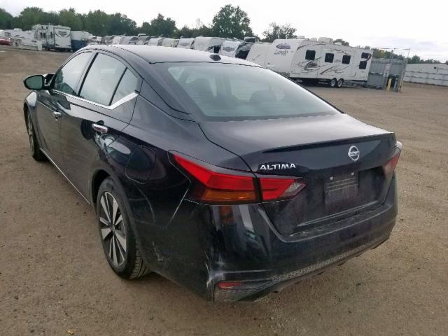 1N4BL4EV2KC212725 - 2019 NISSAN ALTIMA SL BLACK photo 3