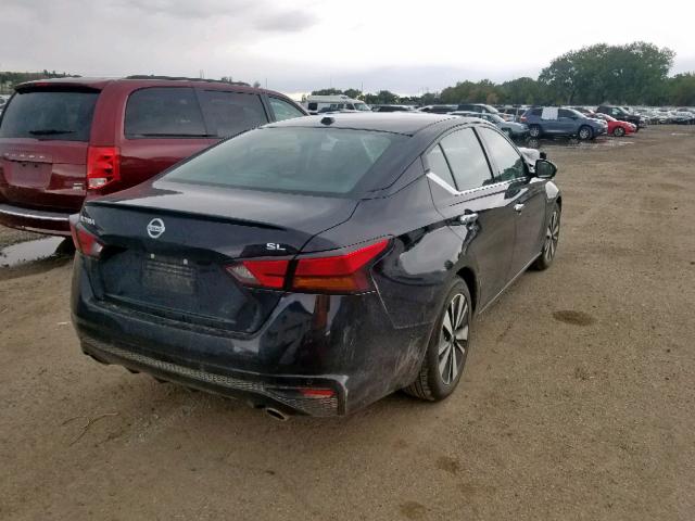 1N4BL4EV2KC212725 - 2019 NISSAN ALTIMA SL BLACK photo 4