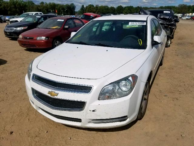 1G1ZC5EUXCF388923 - 2012 CHEVROLET MALIBU 1LT 白色 照片 2